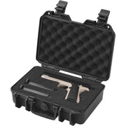 Hard Pistol Cases with Pre-cut PU Foam, Waterproof & Dustproof Hard Gun Case for 1 Pistol, 12.59x9.01x4.4 in V952-YZSQHRN1ZQ12G3XK3V0