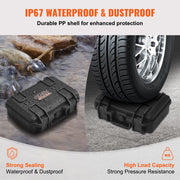 Hard Pistol Cases with Pre-cut PU Foam, Waterproof & Dustproof Hard Gun Case for 1 Pistol, 12.59x9.01x4.4 in V952-YZSQHRN1ZQ12G3XK3V0