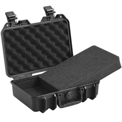 Hard Pistol Cases with Pre-cut PU Foam, Waterproof & Dustproof Hard Gun Case for 1 Pistol, 12.59x9.01x4.4 in V952-YZSQHRN1ZQ12G3XK3V0