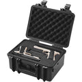 Hard Pistol Cases with Pre-cut PU Foam, Waterproof & Dustproof Hard Gun Case for 2 Pistol, 14.1x11.5x7.6 in V952-YZSQHRN2ZQ14YDCRRV0
