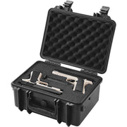Hard Pistol Cases with Pre-cut PU Foam, Waterproof & Dustproof Hard Gun Case for 2 Pistol, 14.1x11.5x7.6 in V952-YZSQHRN2ZQ14YDCRRV0