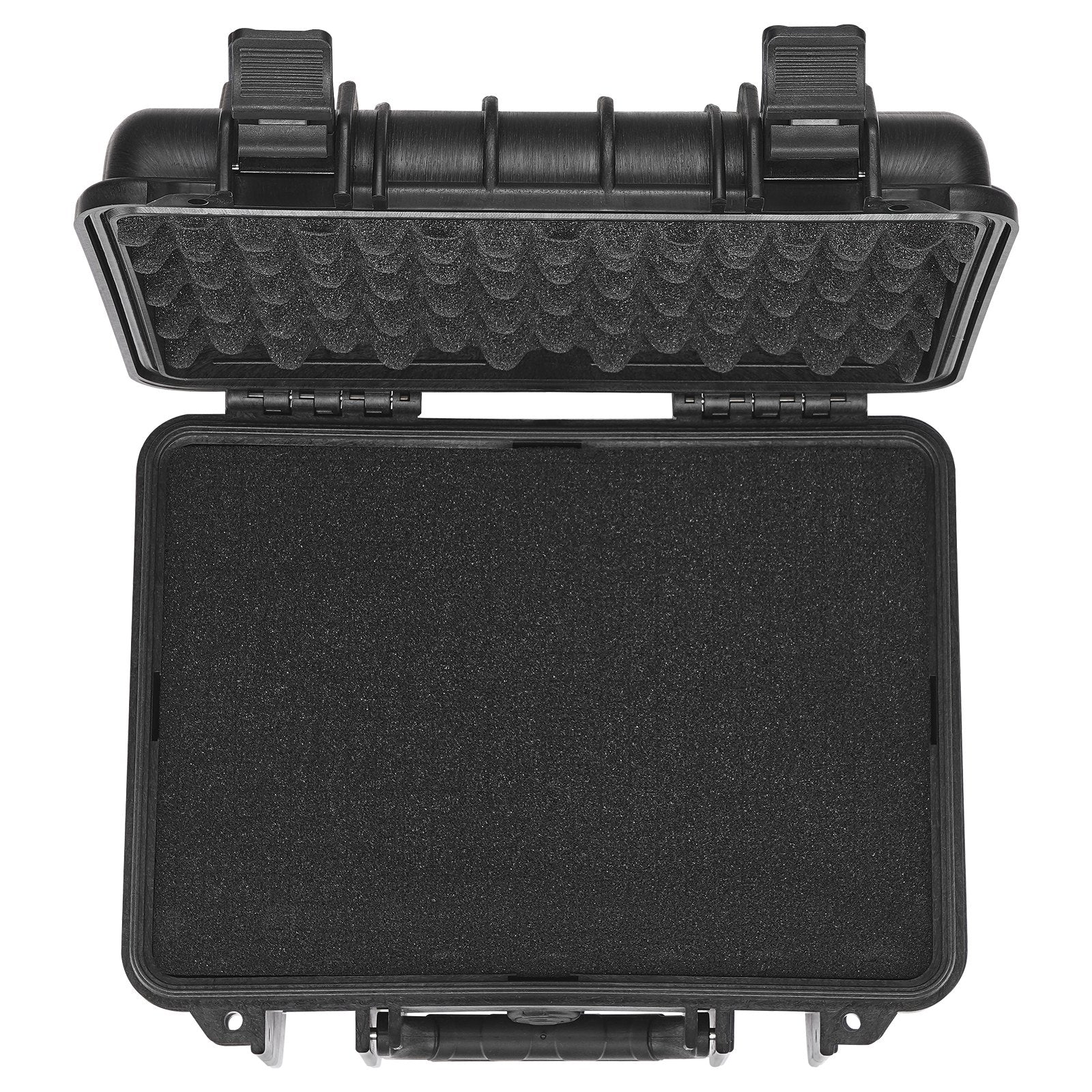 Hard Pistol Cases with Pre-cut PU Foam, Waterproof & Dustproof Hard Gun Case for 2 Pistol, 14.1x11.5x7.6 in V952-YZSQHRN2ZQ14YDCRRV0