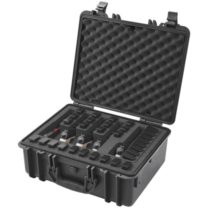 Hard Pistol Cases with Pre-cut Lining Lockable Pistol Case for 5 Pistol V952-YZSQHRN5ZQ18C7TE3V0