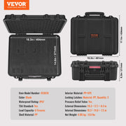 Hard Pistol Cases with Pre-cut Lining Lockable Pistol Case for 6 Pistol V952-YZSQHRN6ZQ19VFKE2V0