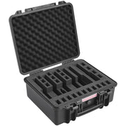 Hard Pistol Cases with Pre-cut Lining Lockable Pistol Case for 6 Pistol V952-YZSQHRN6ZQ19VFKE2V0