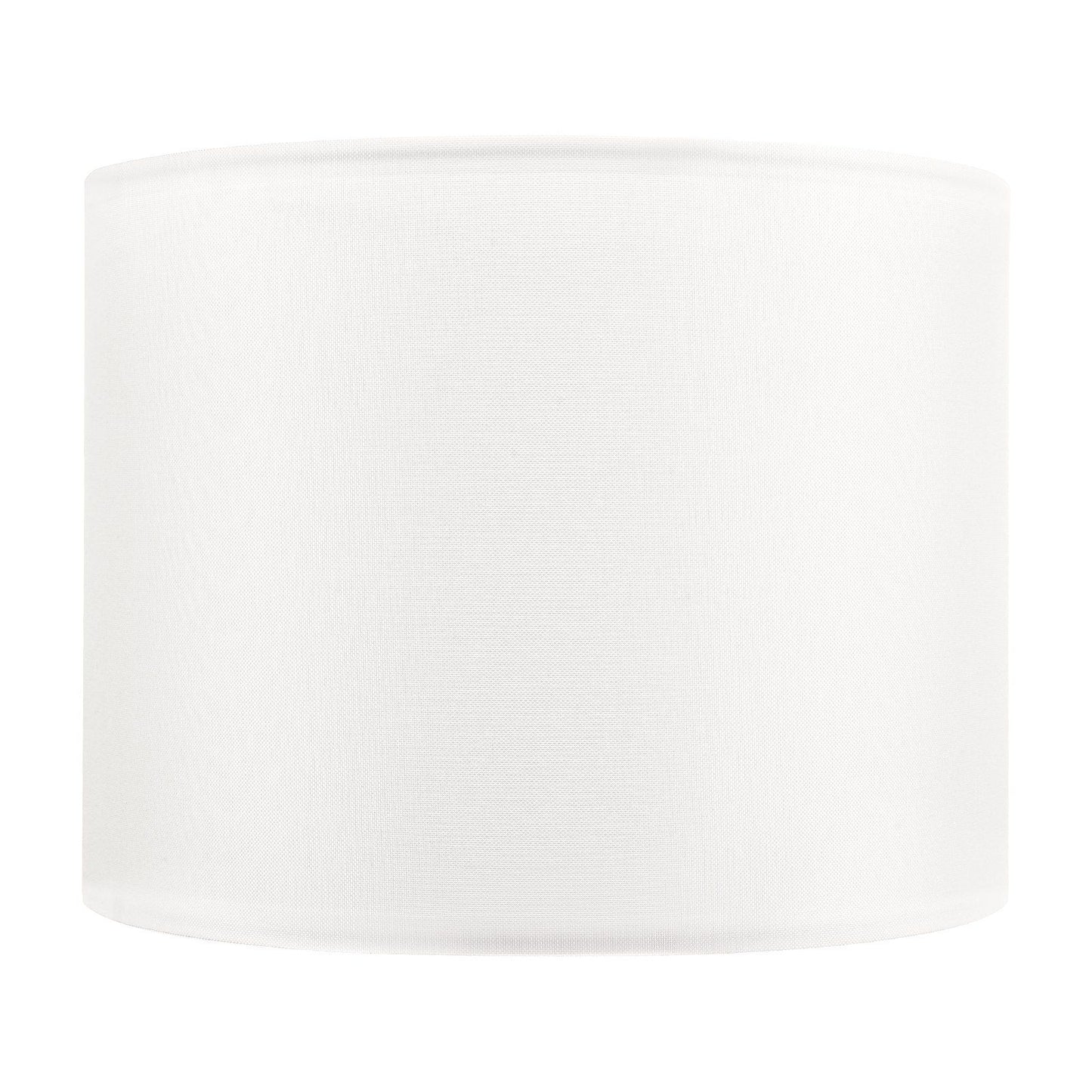 Drum Lamp Shade 2 Set, 33 cm Top x 33 cm Bottom x 25 cm High, Medium Drum Linen Lampshade, Replacement Lamp V952-YZXDZ1310INC63YT7001V0