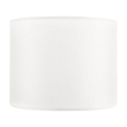 Drum Lamp Shade 2 Set, 33 cm Top x 33 cm Bottom x 25 cm High, Medium Drum Linen Lampshade, Replacement Lamp V952-YZXDZ1310INC63YT7001V0