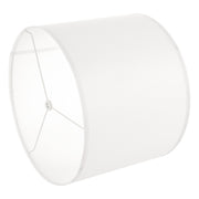 Drum Lamp Shade 2 Set, 33 cm Top x 33 cm Bottom x 25 cm High, Medium Drum Linen Lampshade, Replacement Lamp V952-YZXDZ1310INC63YT7001V0