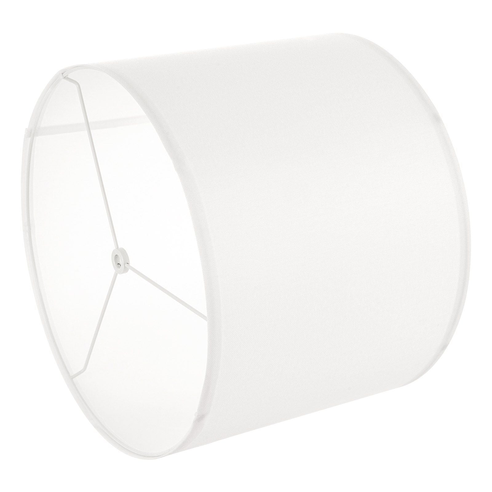Drum Lamp Shade 2 Set, 33 cm Top x 33 cm Bottom x 25 cm High, Medium Drum Linen Lampshade, Replacement Lamp V952-YZXDZ1310INC63YT7001V0