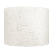 Drum Lamp Shade, 33 cm Top x 33 cm Bottom x 25 cm High, Medium Drum Linen Lampshade, Replacement Lamp Shade V952-YZXDZ1310INCHER8P001V0