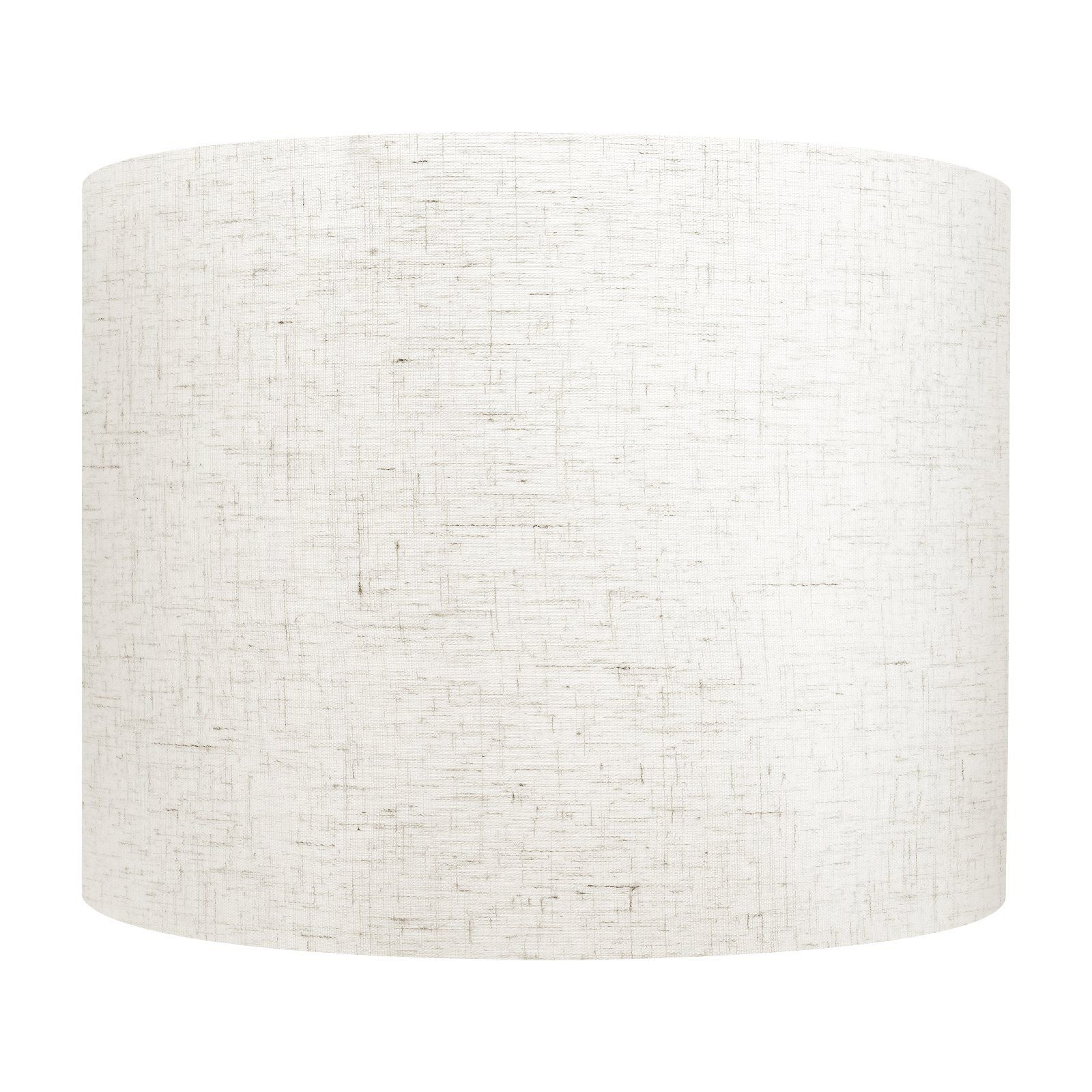 Drum Lamp Shade, 33 cm Top x 33 cm Bottom x 25 cm High, Medium Drum Linen Lampshade, Replacement Lamp Shade V952-YZXDZ1310INCHER8P001V0