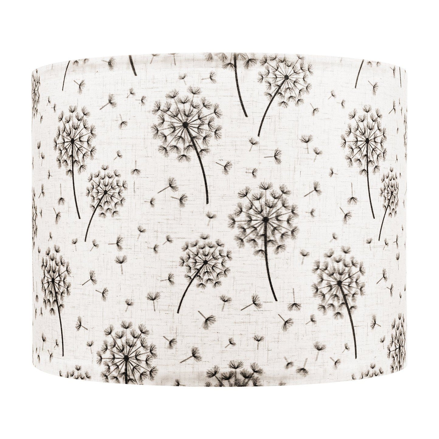 Drum Lamp Shade 2 Set, 33 cm Top x 33 cm Bottom x 25 cm High, Medium Drum Linen Lampshade, Replacement Lamp V952-YZXDZ1310INCHRJOU001V0