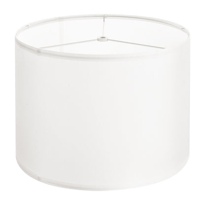 Drum Lamp Shade, 33 cm Top x 33 cm Bottom x 25 cm High, Medium Drum Linen Lampshade, Replacement Lamp Shade V952-YZXDZ1310INCNX6T6001V0