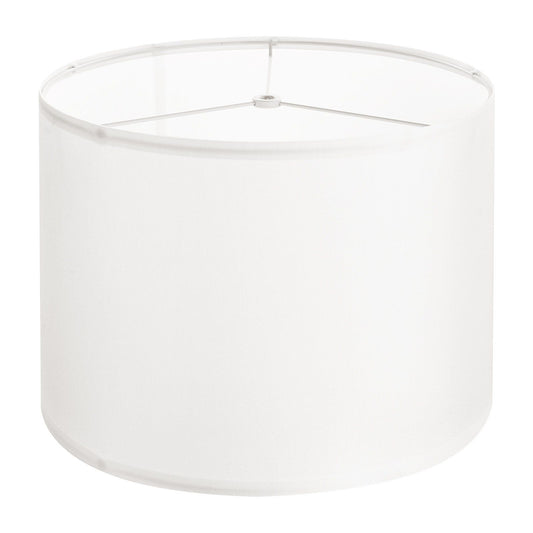 Drum Lamp Shade, 33 cm Top x 33 cm Bottom x 25 cm High, Medium Drum Linen Lampshade, Replacement Lamp Shade V952-YZXDZ1310INCNX6T6001V0