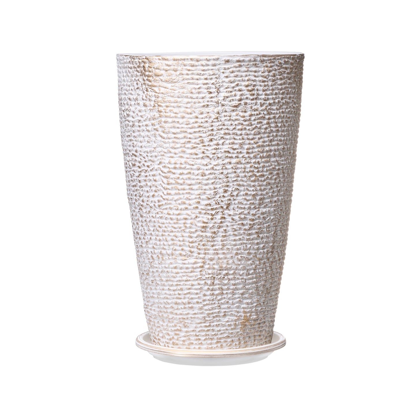 Tall Planter Set of 2 Round Tapered Plant Pots 53 cm for Outdoor Indoor V952-YZXMS21YCDTPKF8OSV0