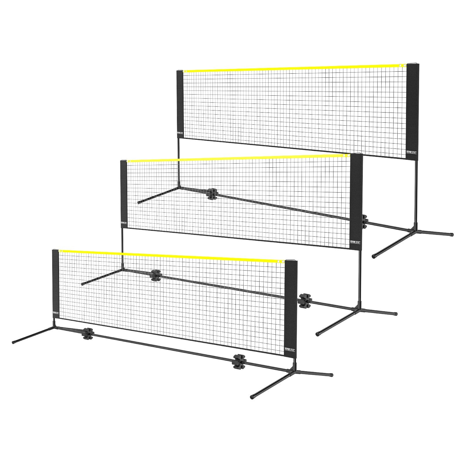 Badminton Net, Height Adjustable Volleyball Net, 10ft Wide Foldable Pickleball Net, Portable Easy Setup V952-ZCGDZYMQW1024T4VVV0