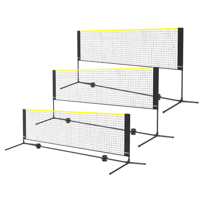Badminton Net, Height Adjustable Volleyball Net, 10ft Wide Foldable Pickleball Net, Portable Easy Setup V952-ZCGDZYMQW1024T4VVV0