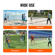 Badminton Net, Height Adjustable Volleyball Net, 10ft Wide Foldable Pickleball Net, Portable Easy Setup V952-ZCGDZYMQW1024T4VVV0