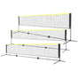 Badminton Net, Height Adjustable Volleyball Net, 17ft Wide Foldable Pickleball Net, Portable Easy Setup V952-ZCGDZYMQW172IS8ZSV0