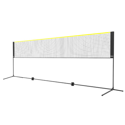 Badminton Net, Height Adjustable Volleyball Net, 17ft Wide Foldable Pickleball Net, Portable Easy Setup V952-ZCGDZYMQW172IS8ZSV0