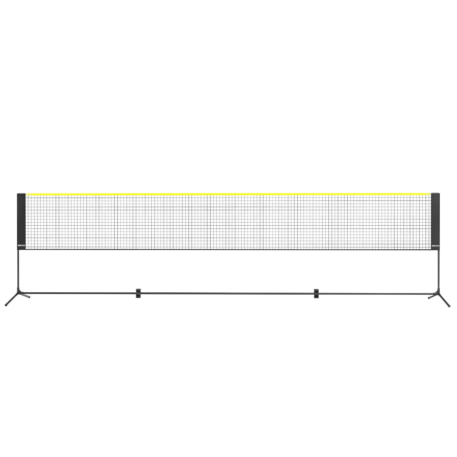 Badminton Net, Height Adjustable Volleyball Net, 17ft Wide Foldable Pickleball Net, Portable Easy Setup V952-ZCGDZYMQW172IS8ZSV0