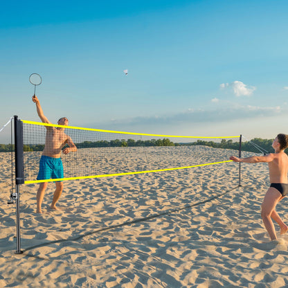 Badminton Net Set, Outdoor Backyard Beach Park Badminton Net, Portable Badminton Equipment Set, Adults Kids V952-ZCGSSYMQW2026MC61V0
