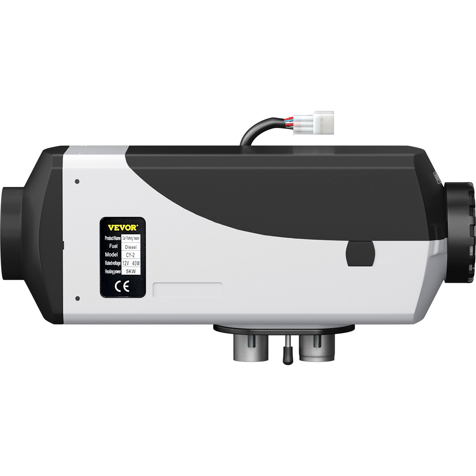 5KW Diesel Air Heater 10L Tank Diesel Heater 12V Diesel Parking Heater Muffler with LCD Thermostat and Remote V952-ZCJRQ12V5KW51JT01V0