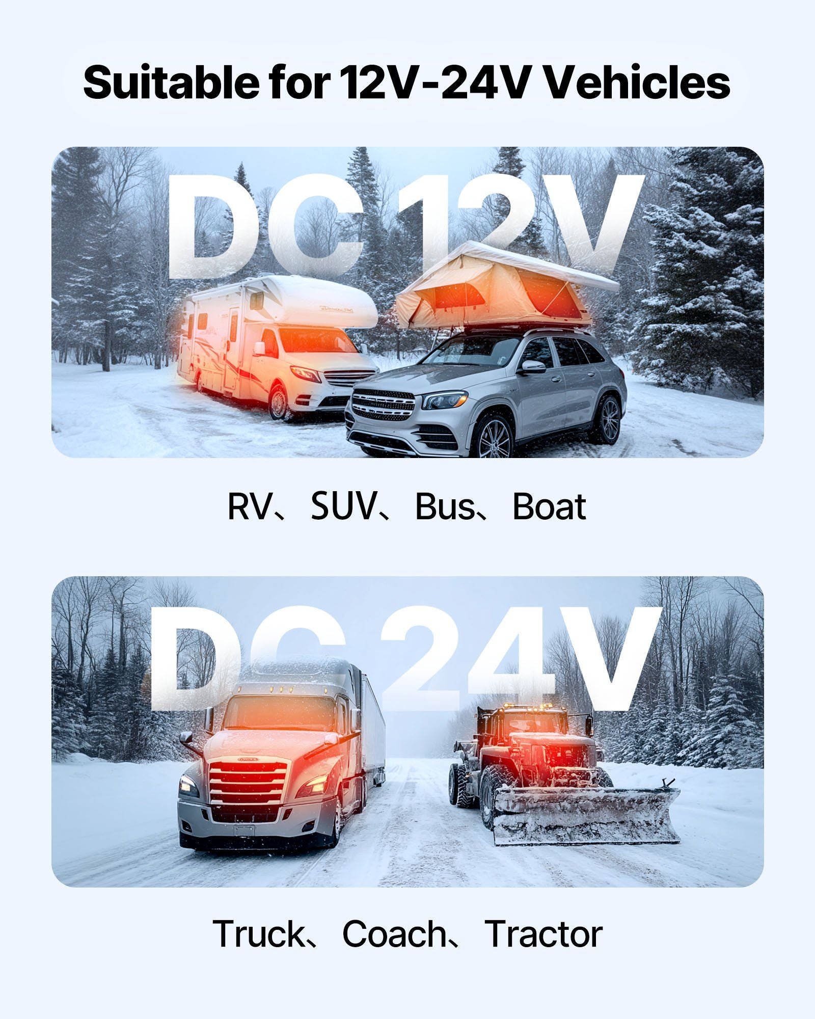 Diesel Air Heater, 8 kW DC12-24V, Fast Heating Diesel Parking Heater with Remote Control and Color Digital V952-ZCJRQDC12V8K046TQ001V9