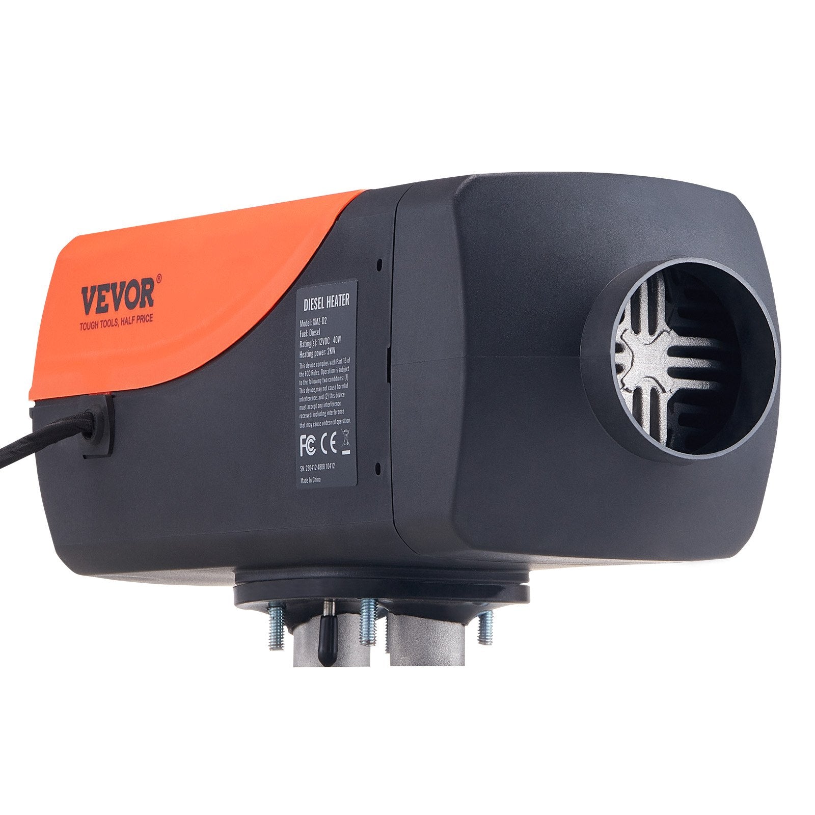 Bluetooth App Control Diesel Air Heater, 12V 2KW Diesel Heater with Automatic Altitude Adjustment, Remote V952-ZCJRQFT12V2KWF2BYV9