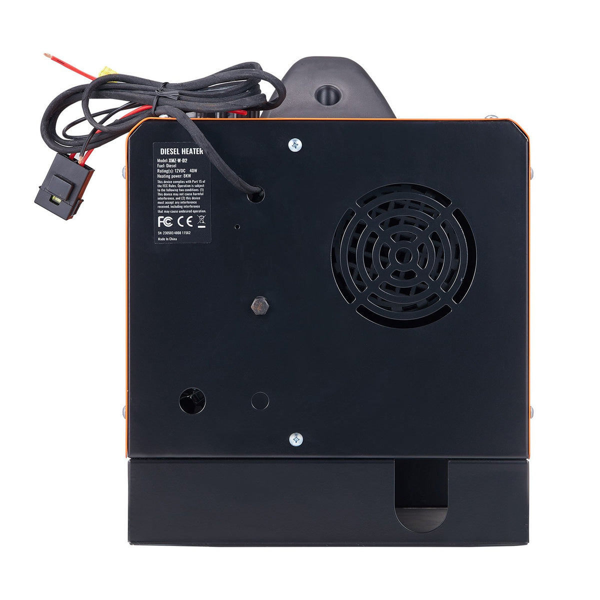 Diesel Air Heater, 12V 5KW All-on-one Diesel Heater with Remote Control and LCD Display, 5L Fuel Tank V952-ZCJRQWS12V5KWB628V9