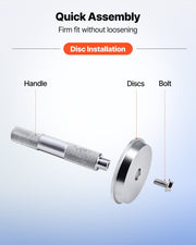 Bearing Press Kit, 10 Pcs, Bearing Race and Seal Driver Set with 9 Bushings and Handle Shaft, Bushing Driver V952-ZCTJ10JTLHJFX2S10001V0