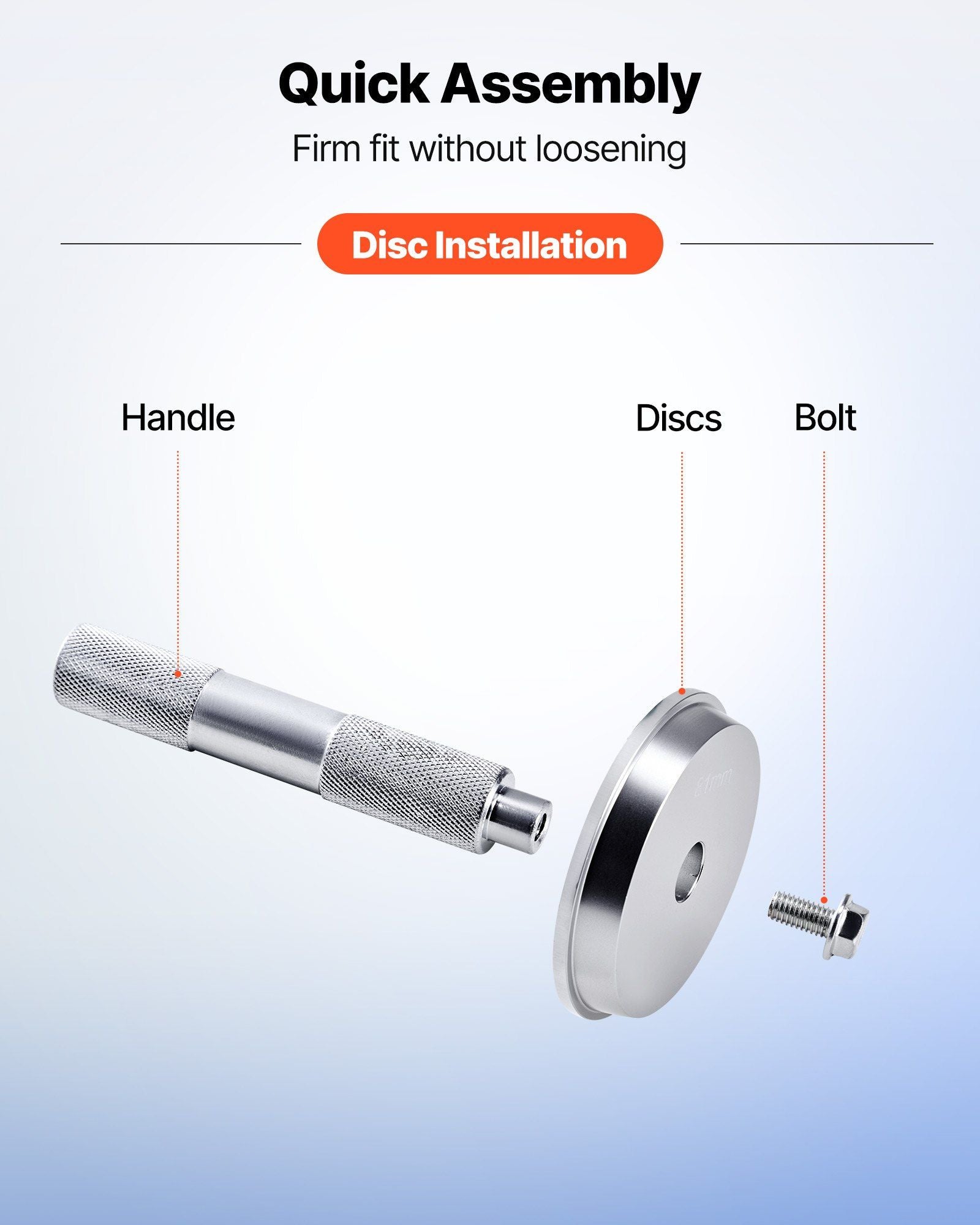 Bearing Press Kit, 10 Pcs, Bearing Race and Seal Driver Set with 9 Bushings and Handle Shaft, Bushing Driver V952-ZCTJ10JTLHJFX2S10001V0
