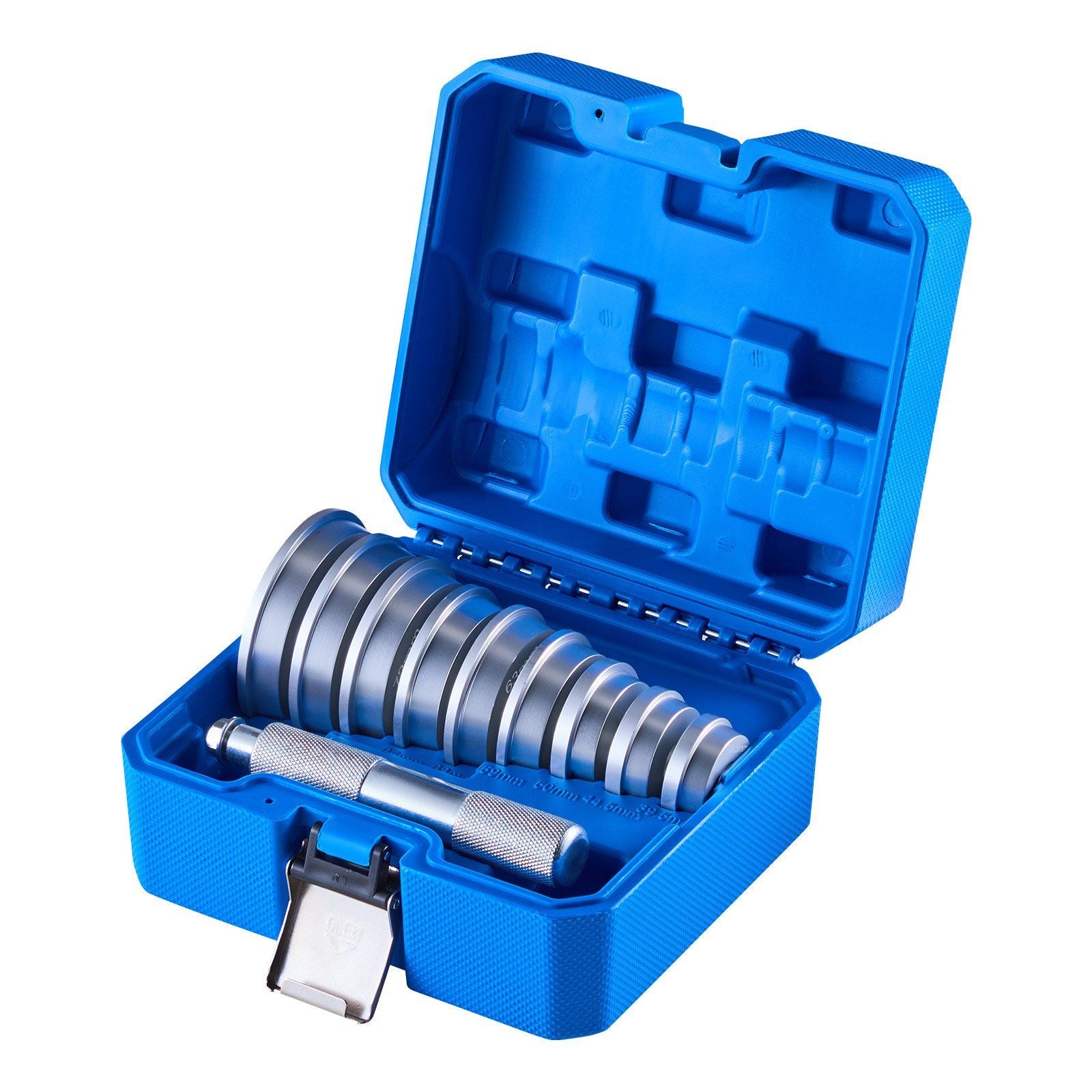 Bearing Press Kit, 10 Pcs, Bearing Race and Seal Driver Set with 9 Bushings and Handle Shaft, Bushing Driver V952-ZCTJ10JTLHJFX2S10001V0