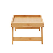 Bed Tray Table with Foldable Legs, Bamboo Breakfast Tray for Sofa, Bed, Eating, Snacking, and Working, V952-ZCTP1JT1581142XUSV0