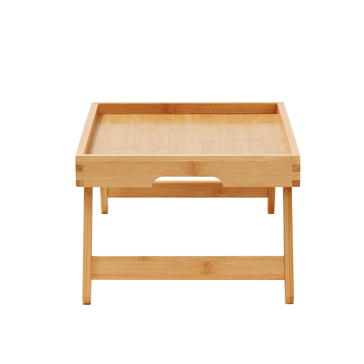Bed Tray Table with Foldable Legs, Bamboo Breakfast Tray for Sofa, Bed, Eating, Snacking, and Working, V952-ZCTP1JT1581142XUSV0