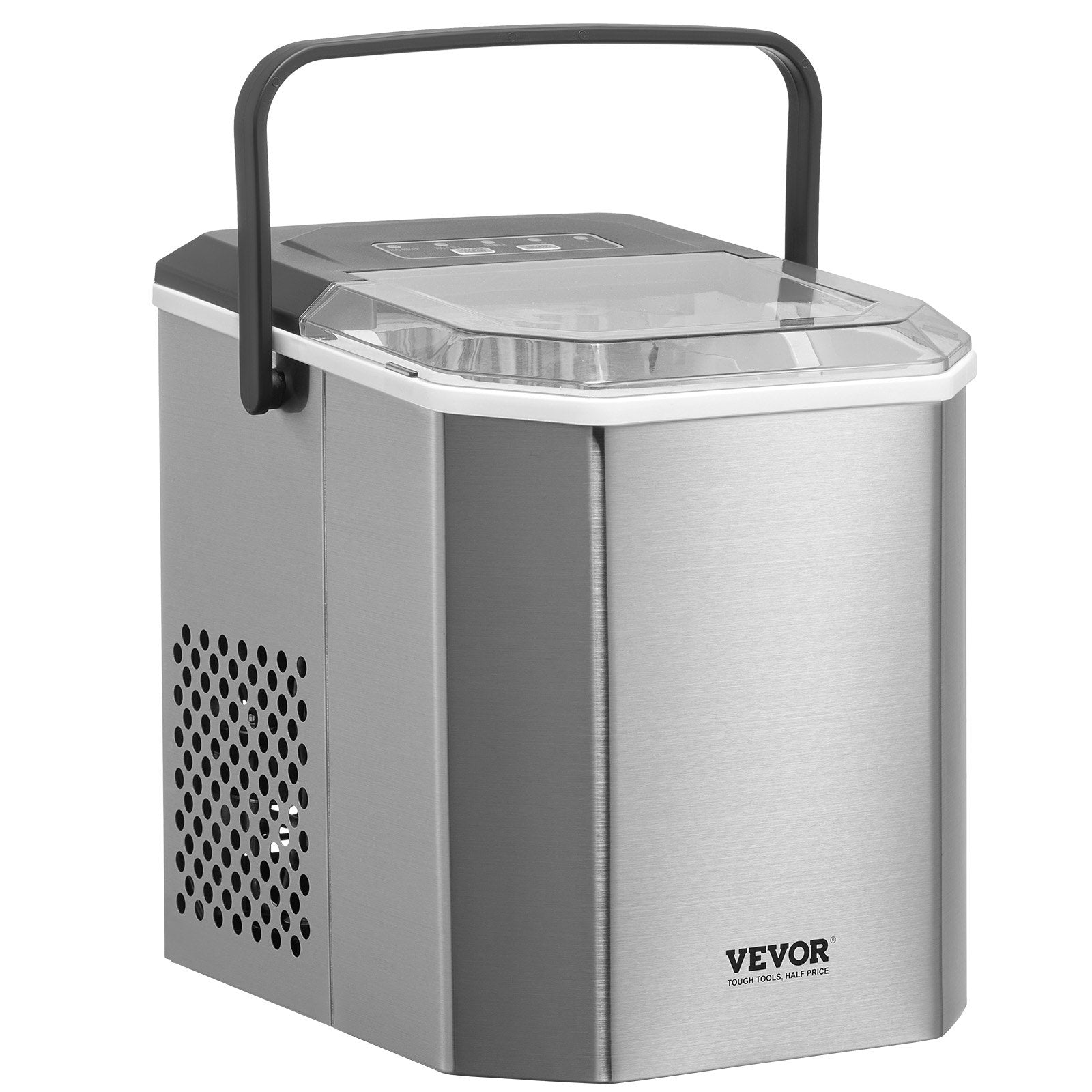Portable Countertop Ice Maker 26Lbs/24H Self-Cleaning with Scoop Basket V952-ZDBTMSZBJMIN1R5BMV3