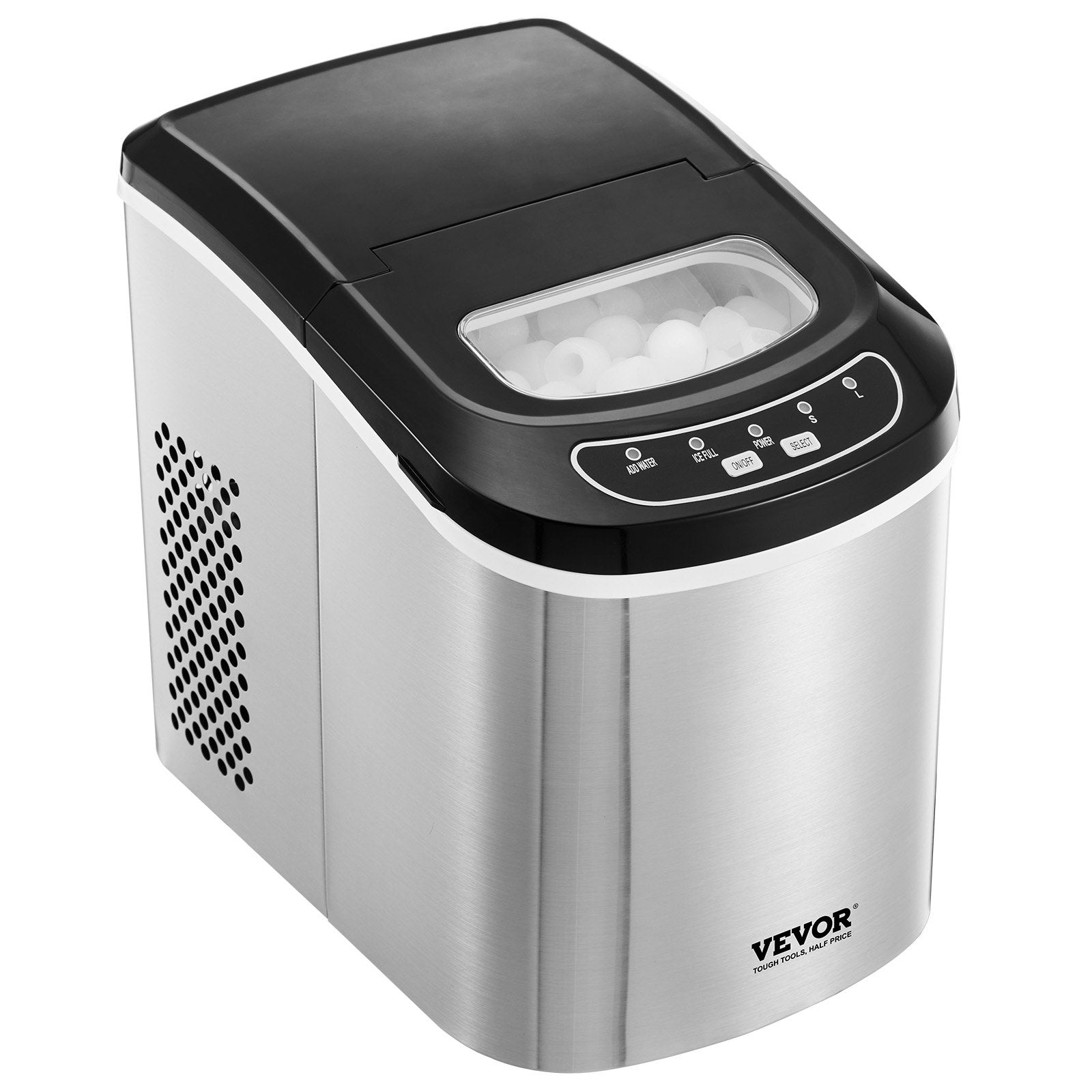 Portable Countertop Ice Maker 33Lbs/24H Self-Cleaning with Scoop Basket V952-ZDBTMSZBJTSBYTG9FV3