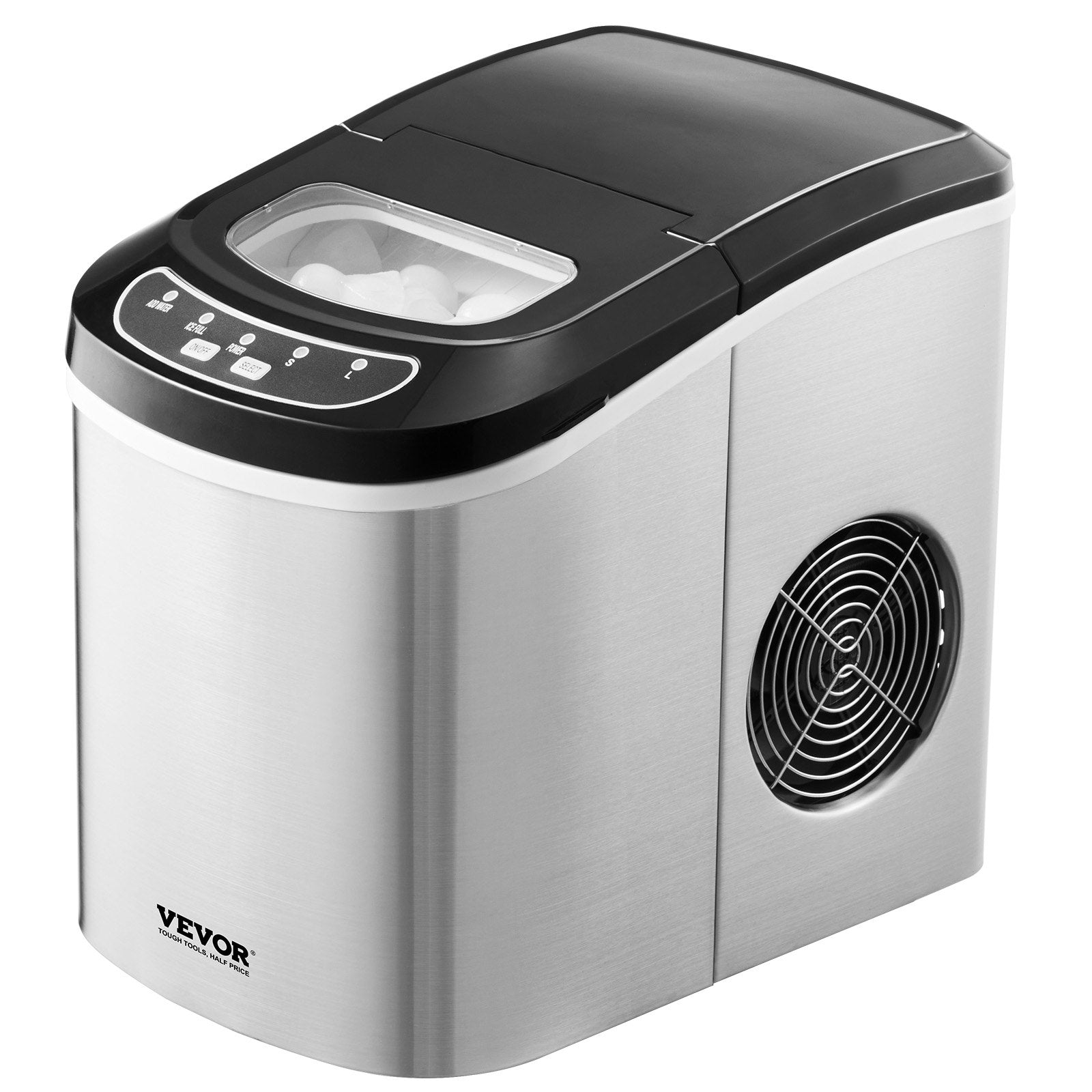 Portable Countertop Ice Maker 33Lbs/24H Self-Cleaning with Scoop Basket V952-ZDBTMSZBJTSBYTG9FV3