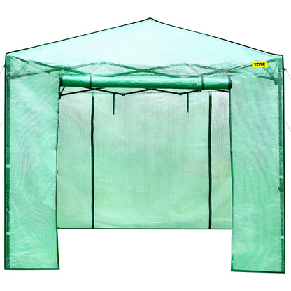12\'x 8\'x 8\' Pop-Up Greenhouse, Set Up in Minutes, Portable Greenhouse with Doors & Windows. High Strength V952-ZDBXSHYW-128814R5V0