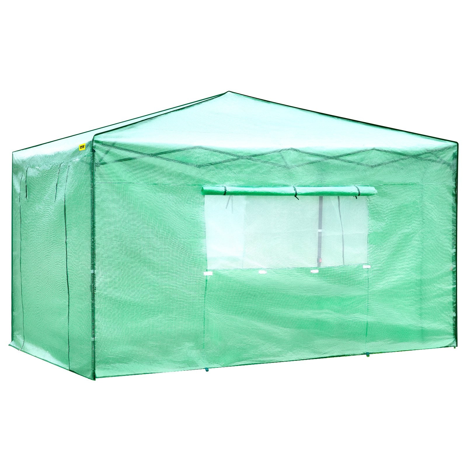 12\'x 8\'x 8\' Pop-Up Greenhouse, Set Up in Minutes, Portable Greenhouse with Doors & Windows. High Strength V952-ZDBXSHYW-128814R5V0