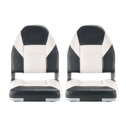 Boat Seat, High Backrest, Folding Fishing Boat Seat with Thickened Sponge Cushion & Waterproof PVC Leather, V952-ZDCZYGKB2JHHOSF4P001V0