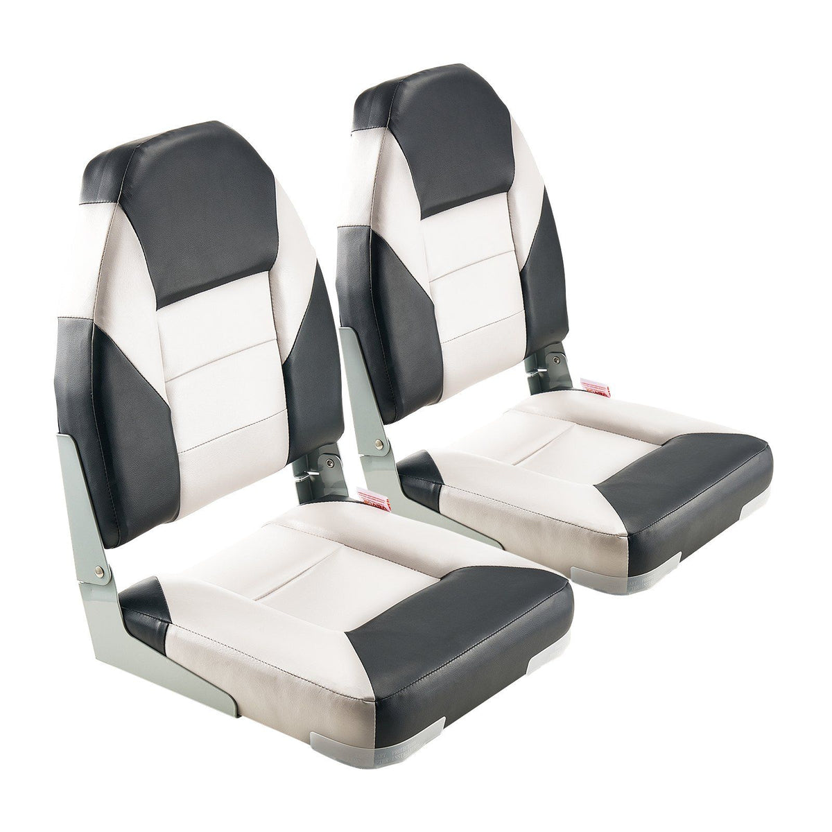 Boat Seat, High Backrest, Folding Fishing Boat Seat with Thickened Sponge Cushion & Waterproof PVC Leather, V952-ZDCZYGKB2JHHOSF4P001V0