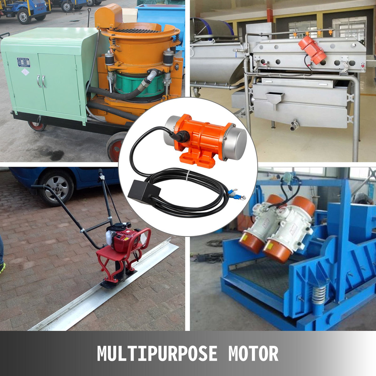 Concrete Vibrator, Motor Vibrating Motor, 220V 40W Single Phase 3000rpm AC Motor V952-ZDDJ40W0000000001V7