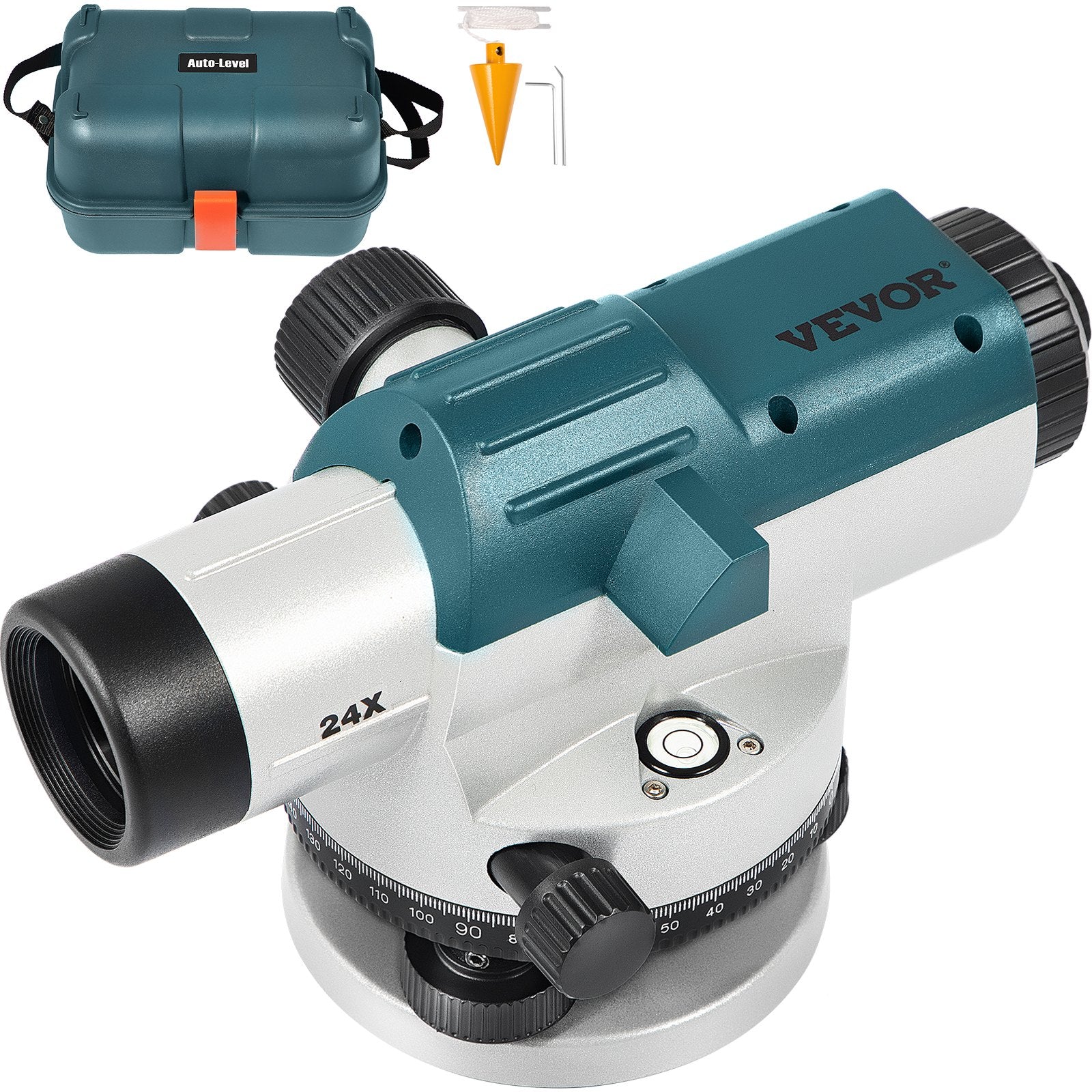 Automatic Optical Level 24X Optical Auto Level Kit High Precision Height/Distance/Angle Level Measure V952-ZDGXBSZY24M4FS1F1V0