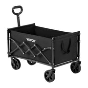 Collapsible Wagon Carts, 120L & 225LBS Folding Wagons with All-Terrain Wheels, Heavy Duty Outdoor Utility V952-ZDHYBXSSTCHSC3NLWV0