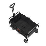 Collapsible Folding Wagon, 2 cu.ft Grass Wagon Cart with All-Terrain 5in Wheels, Heavy Duty Folding Wagon V952-ZDHYBXSSTCHSMHEGRV0