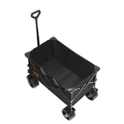 Collapsible Folding Wagon, 220 L Beach Wagon Cart with All-Terrain Wheels, Heavy Duty Folding Wagon Cart Max V952-ZDHYBXSSTCHSUI4Z5V0
