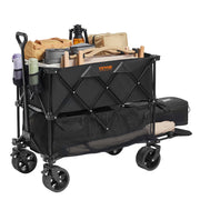 Foldable Double Decker Wagon, 400L Collapsible Wagon Cart with All-Terrain Wheels, Heavy Duty Folding Wagon V952-ZDHYBXSSTCHSXALL9V0