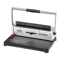 Coil Spiral Binding Machine, Manual Book Maker 34-Holes Binding 120 Sheets, Punch Binder with Adjustable V952-ZDJ20XQSSD34J0H4EV0