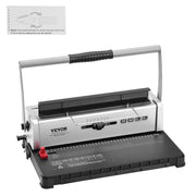 Coil Spiral Binding Machine, Manual Book Maker 34-Holes Binding 120 Sheets, Punch Binder with Adjustable V952-ZDJ20XQSSD34J0H4EV0
